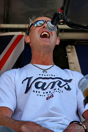 Mark sings his heart out