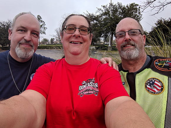 Got to have the group selfie