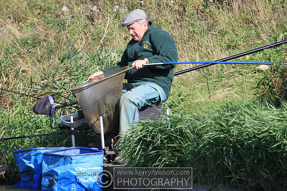 The peace of fishing when racing is just a few feet away