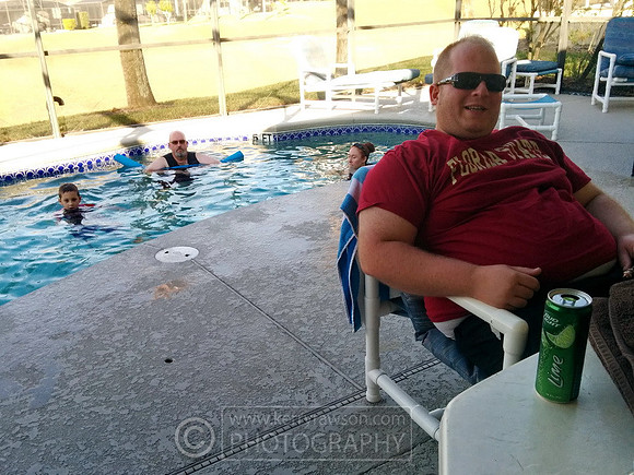 Patrick relaxes