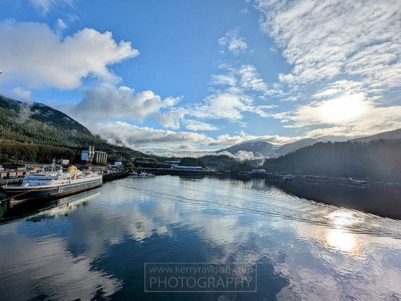 How still is the water now we're docked