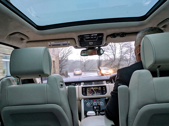 Another holiday begins, delivered to the airport in style and on time by Domino Transfers