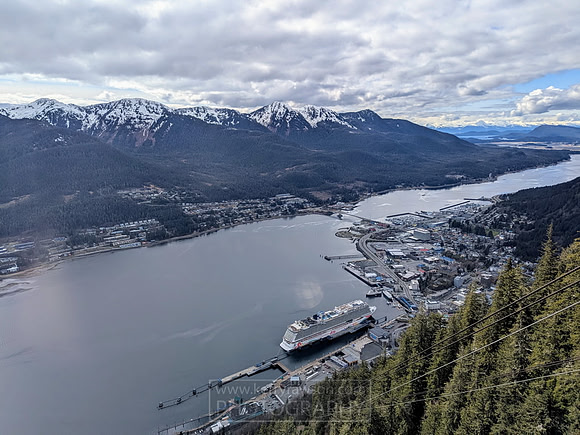 That ship looks small from up here