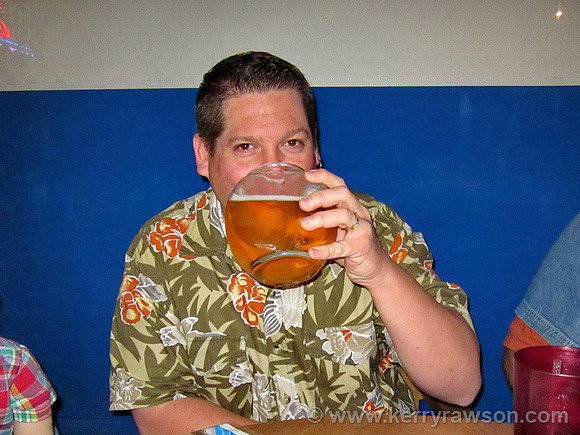 Love Stash's fish bowl beer, shame I was driving