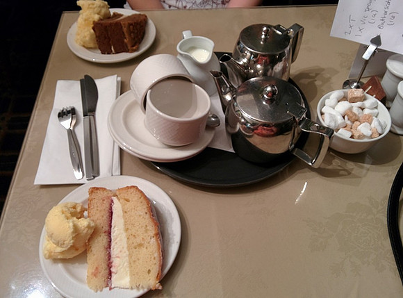 So afternoon tea with cake it is then