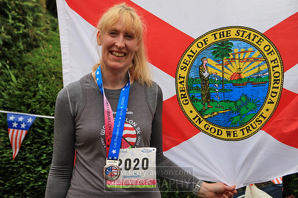 That's one happy Julie, well done on you second Florida Watermelon run