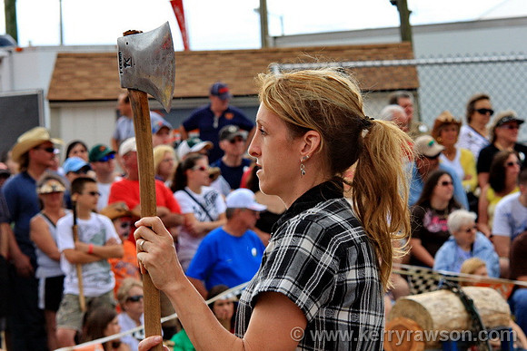 Next its log chopping