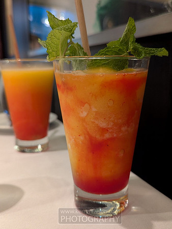 Can't remember the name of this mango cocktail but it was refreshing