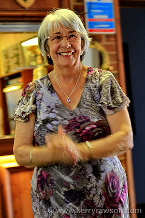 Brenda having fun