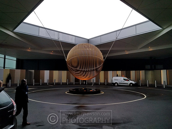 Arriving at the Virgin Upper Class Wing