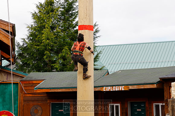 Tree climb race