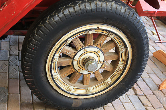 More wooden wheels