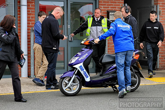 Back to the paddock & Stuart Easton calls at race control