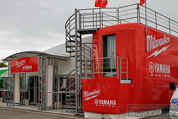 A quick walk round the paddock before the action starts