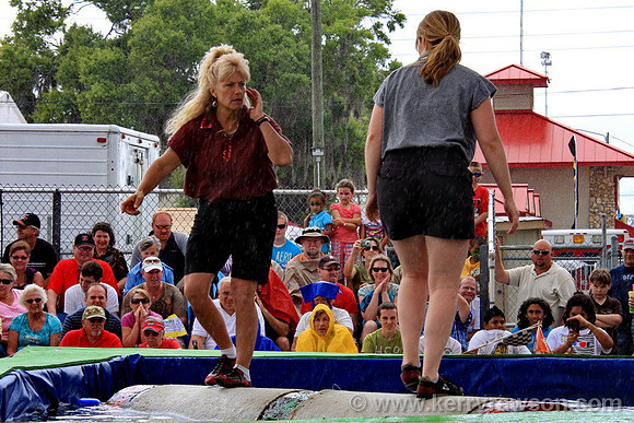 Last but not least the log rolling contest