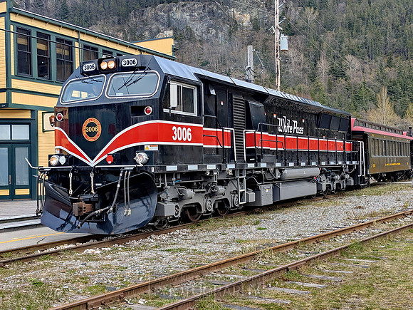 A ride on the White pass train