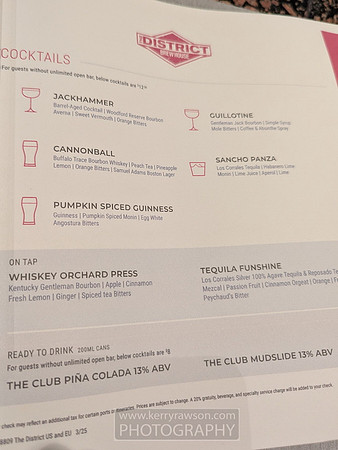 District brewhouse cocktail time