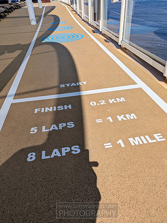 Cocktails followed by a few laps