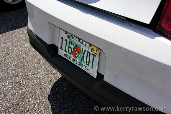 Proper state plates this time too