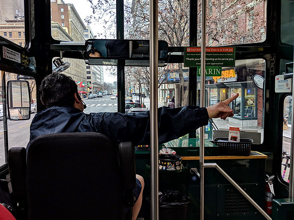 Back on the tour bus