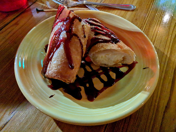 Deep fried cheesecake had to be done