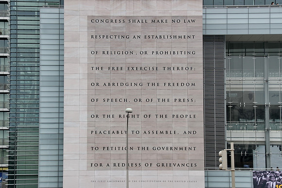 Outside the Newseum