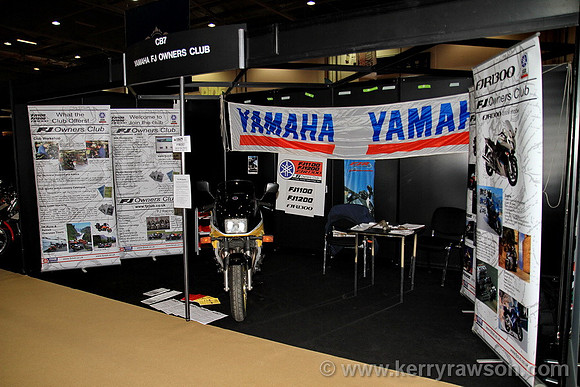 Stand all set up waiting for the customers