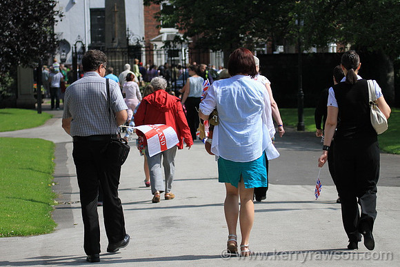 On our way from the office