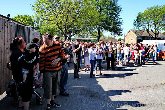 The crowd