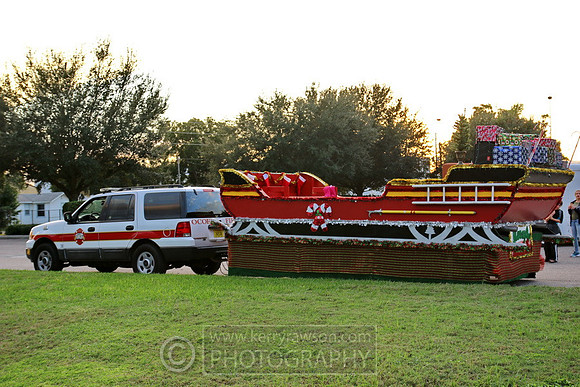 It was the reindeer's day off, so Ocoee fire station stepped in the pull the sleigh for the day