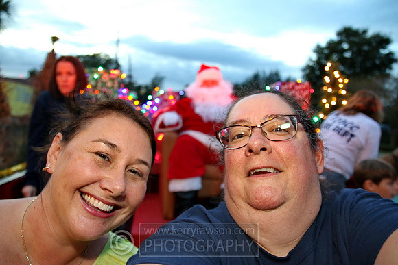 Our selfie with Santa