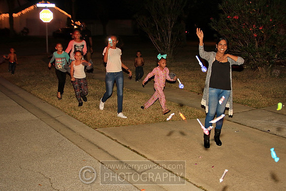 Trying to catch the candy