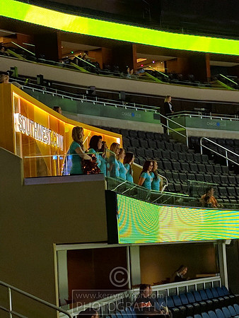 The cheerleaders