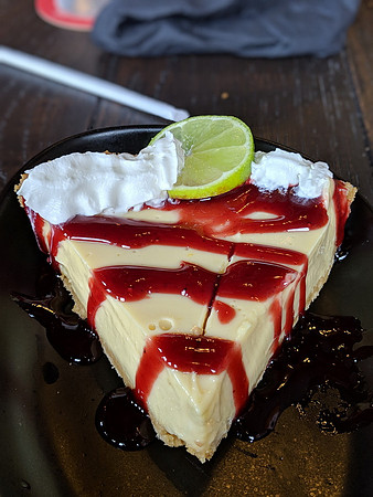 Key lime pie for Mark though