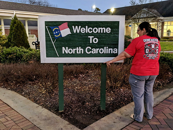 North Carolina it's time for a driver change