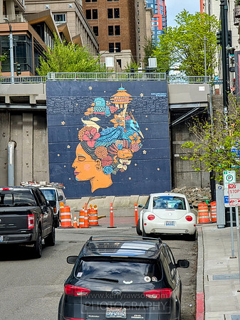 Bits of art work everywhere