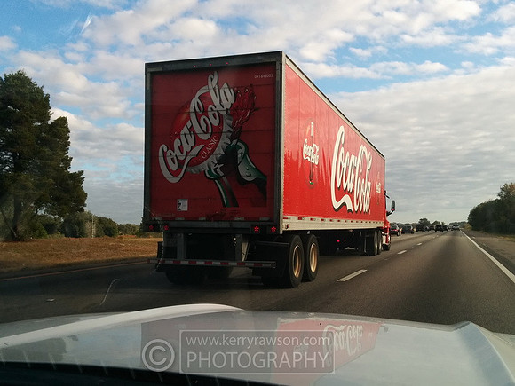 Plenty of coke trucks over here, don't know what all the fuss is about, lol