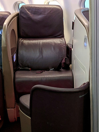 Aww my home for the next 9 hours, seat 1D