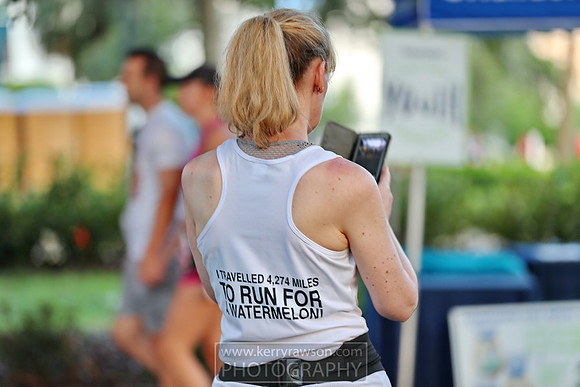 So many people read Julie's shirt on route and asked the burning question where was 4000+ miles away