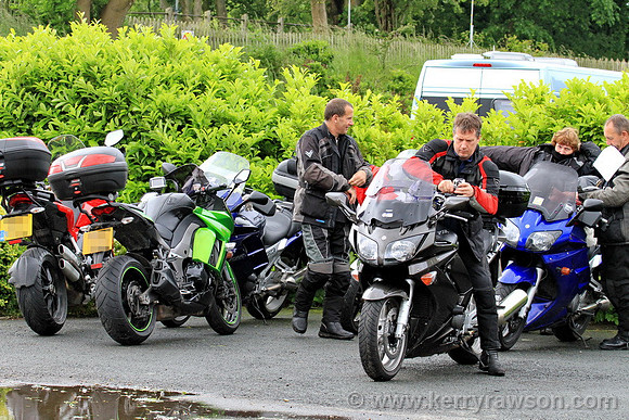 Getting ready for the off on Saturday
